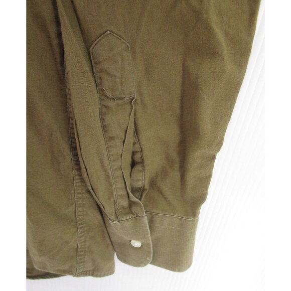 Bullock & Jones Shirt XL Button Down Utility Flap Pockets Collared - Picture 3 of 10